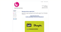 Desktop Screenshot of imprimes-services.ch